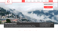 Desktop Screenshot of broadwaydarjeeling.com